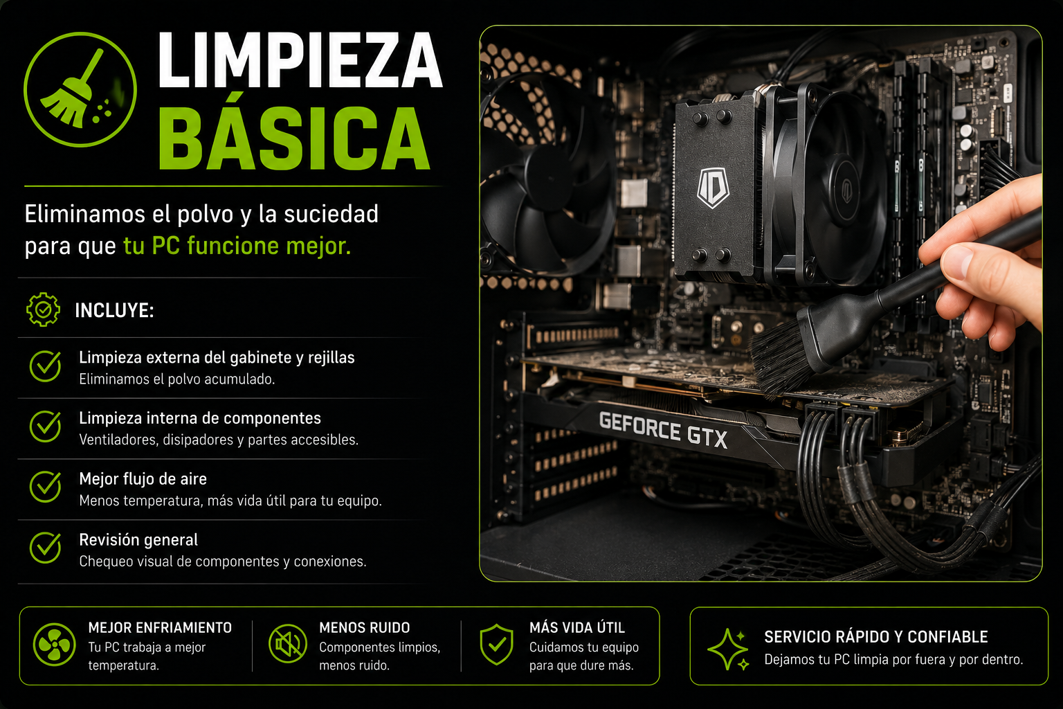 Limpieza basica